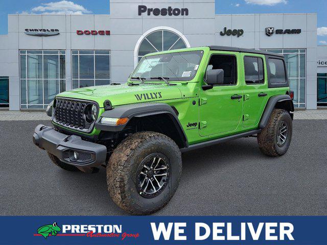 2025 Jeep Wrangler 4-Door Willys 4x4 for sale in Millsboro, DE