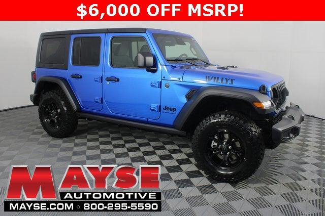 2026 Jeep Wrangler WRANGLER 4-DOOR WILLYS 2026 Jeep Wrangler WRANGLER 4-DOOR WILLYS