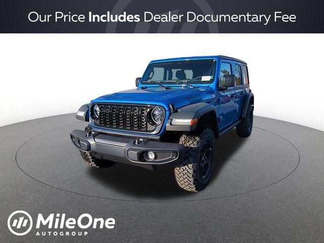 2026 Jeep Wrangler WRANGLER 4-DOOR WILLYS 2026 Jeep Wrangler WRANGLER 4-DOOR WILLYS