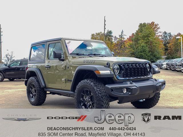 2026 Jeep Wrangler 2-Door Willys 4x4 for sale in Mayfield Village, OH