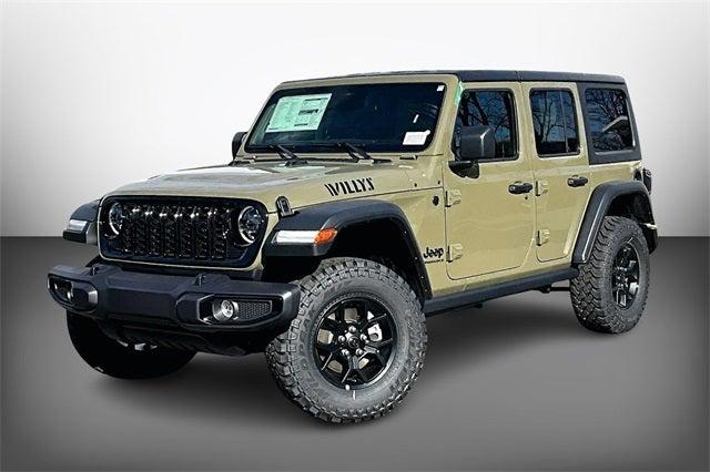 2026 Jeep Wrangler WRANGLER 4-DOOR WILLYS 2026 Jeep Wrangler WRANGLER 4-DOOR WILLYS