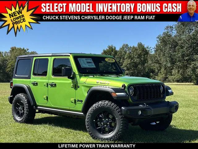 2026 Jeep Wrangler WRANGLER 4-DOOR WILLYS