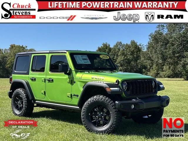 2026 Jeep Wrangler WRANGLER 4-DOOR WILLYS