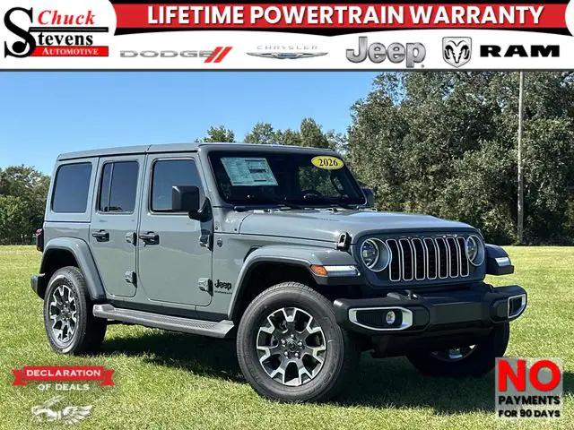 2026 Jeep Wrangler WRANGLER 4-DOOR SAHARA