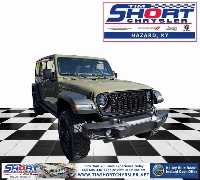 2026 Jeep Wrangler WRANGLER 4-DOOR WILLYS 2026 Jeep Wrangler WRANGLER 4-DOOR WILLYS