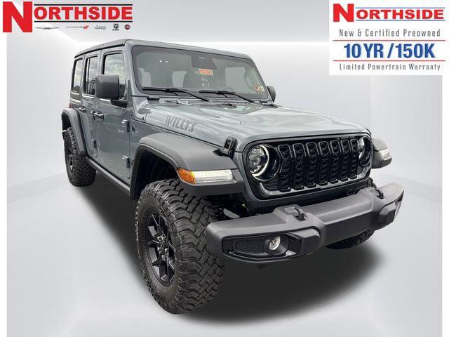2026 Jeep Wrangler WRANGLER 4-DOOR WILLYS 2026 Jeep Wrangler WRANGLER 4-DOOR WILLYS