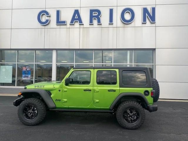 2026 Jeep Wrangler WRANGLER 4-DOOR WILLYS 2026 Jeep Wrangler WRANGLER 4-DOOR WILLYS