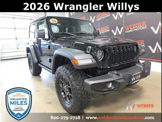 2026 Jeep Wrangler WRANGLER 2-DOOR WILLYS