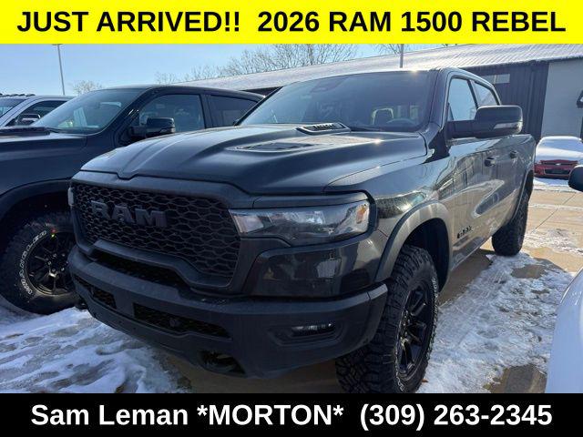 2026 RAM Ram 1500 RAM 1500 REBEL CREW CAB 4X4 57 BOX