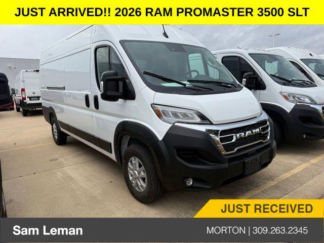 2026 RAM Ram ProMaster RAM PROMASTER 3500 SLT CARGO VAN HIGH ROOF 159 WB EXT 2026 RAM Ram ProMaster RAM PROMASTER 3500 SLT CARGO VAN HIGH ROOF 159 WB EXT