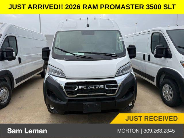 2026 RAM Ram ProMaster RAM PROMASTER 3500 SLT CARGO VAN HIGH ROOF 159 WB EXT 2026 RAM Ram ProMaster RAM PROMASTER 3500 SLT CARGO VAN HIGH ROOF 159 WB EXT