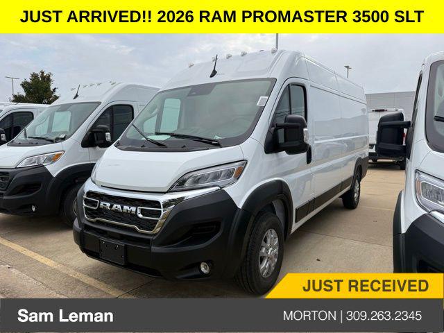 2026 RAM Ram ProMaster RAM PROMASTER 3500 SLT CARGO VAN HIGH ROOF 159 WB EXT 2026 RAM Ram ProMaster RAM PROMASTER 3500 SLT CARGO VAN HIGH ROOF 159 WB EXT