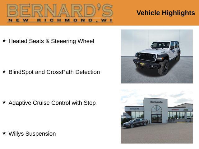 2026 Jeep Wrangler WRANGLER 4-DOOR WILLYS 2026 Jeep Wrangler WRANGLER 4-DOOR WILLYS