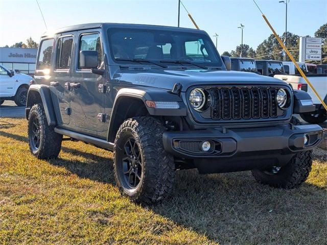2026 Jeep Wrangler WRANGLER 4-DOOR WILLYS 2026 Jeep Wrangler WRANGLER 4-DOOR WILLYS