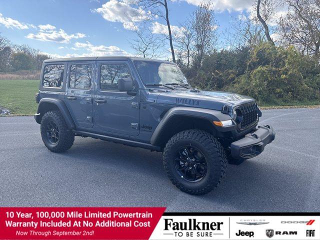 2026 Jeep Wrangler WRANGLER 4-DOOR WILLYS 2026 Jeep Wrangler WRANGLER 4-DOOR WILLYS