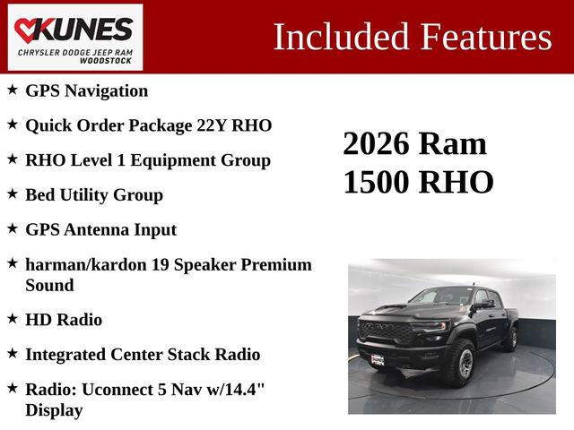 2026 RAM Ram 1500 RAM 1500 RHO CREW CAB 4X4 57 BOX