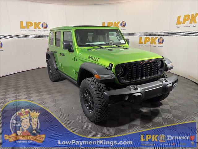 2026 Jeep Wrangler WRANGLER 4-DOOR WILLYS 2026 Jeep Wrangler WRANGLER 4-DOOR WILLYS