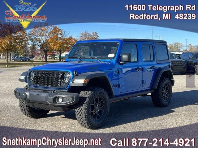 2026 Jeep Wrangler WRANGLER 4-DOOR WILLYS 2026 Jeep Wrangler WRANGLER 4-DOOR WILLYS