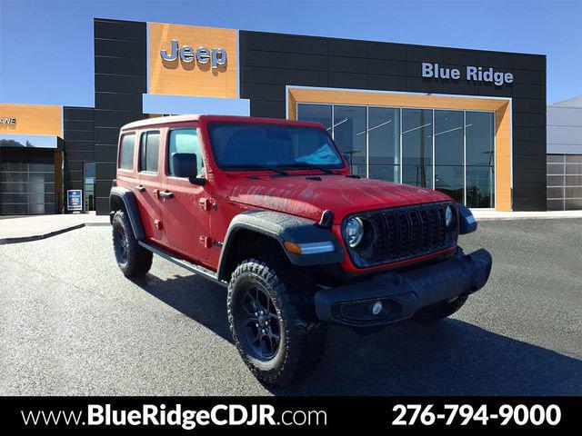 2026 Jeep Wrangler WRANGLER 4-DOOR WILLYS 2026 Jeep Wrangler WRANGLER 4-DOOR WILLYS