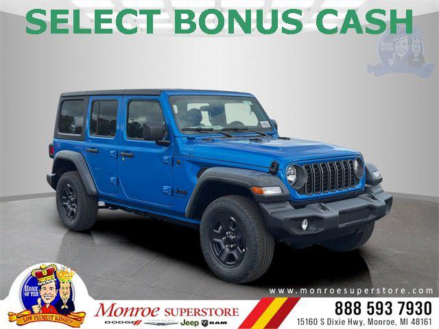 2026 Jeep Wrangler WRANGLER 4-DOOR SPORT