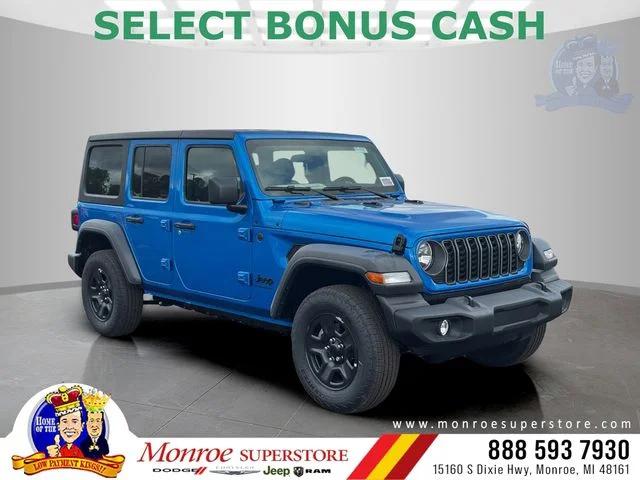 2026 Jeep Wrangler WRANGLER 4-DOOR SPORT 2026 Jeep Wrangler WRANGLER 4-DOOR SPORT