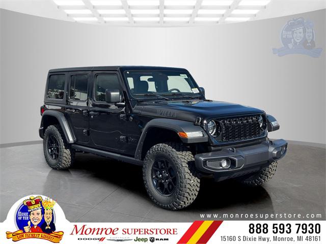 2026 Jeep Wrangler WRANGLER 4-DOOR WILLYS 2026 Jeep Wrangler WRANGLER 4-DOOR WILLYS