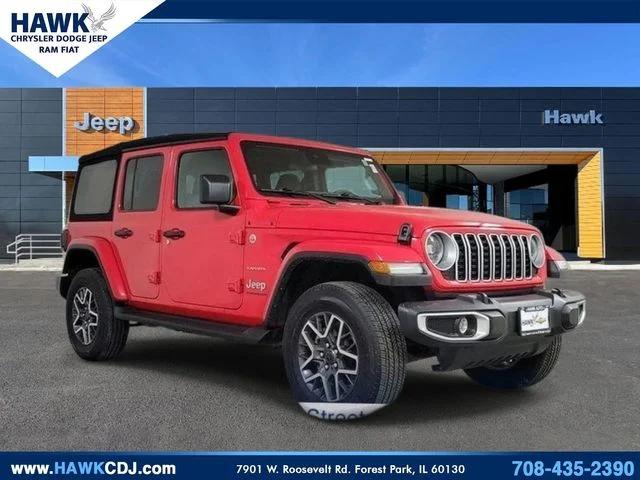 2024 Jeep Wrangler 4-Door Sahara 4x4 for sale in Forest Park, IL