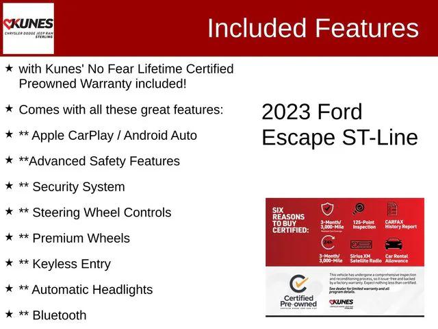 2023 Ford Escape ST-Line