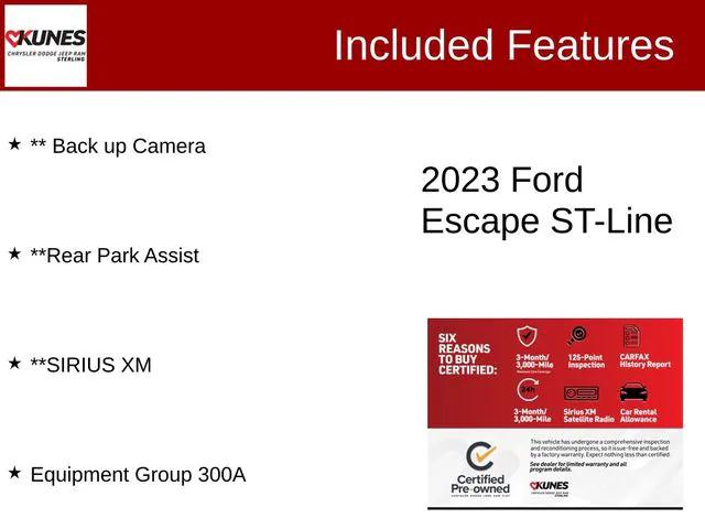 2023 Ford Escape ST-Line