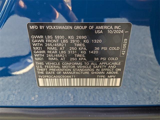 2025 Volkswagen Atlas 2.0T SEL Premium R-Line