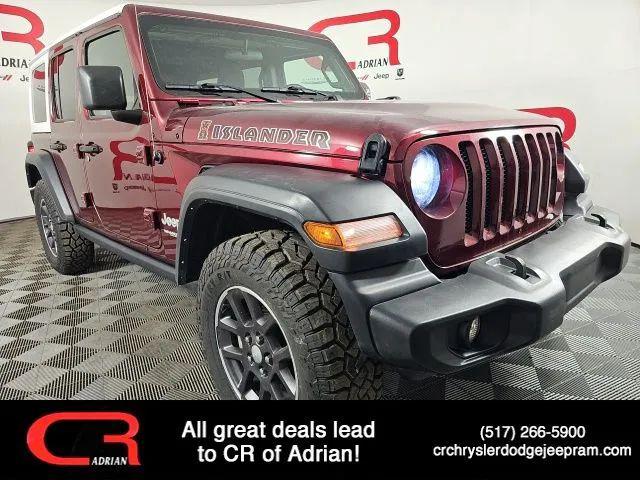 2021 Jeep Wrangler Islander 4x4 for sale in Adrian, MI