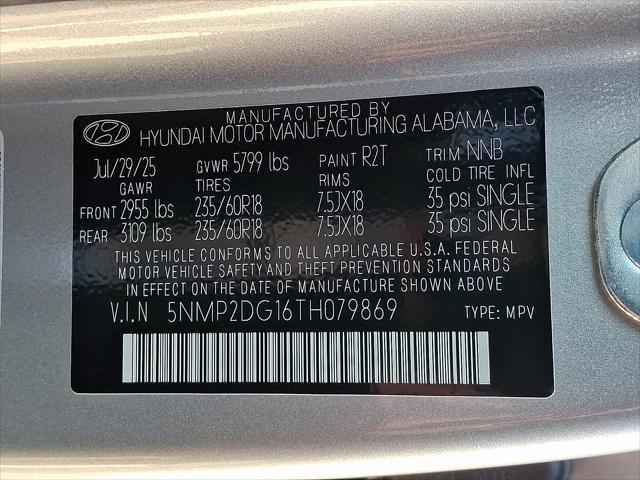 2026 Hyundai Santa Fe Hybrid SEL