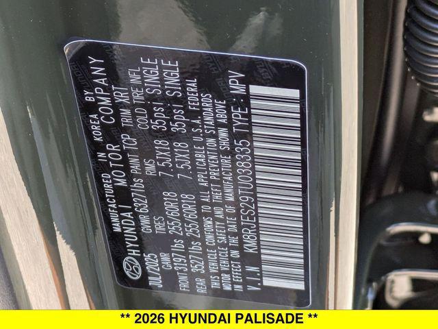 2026 Hyundai Palisade XRT Pro