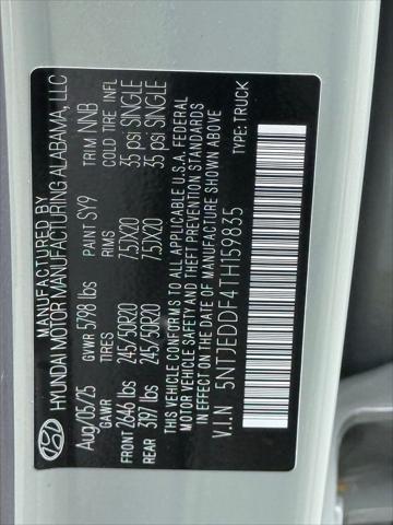 2026 Hyundai Santa Cruz Limited