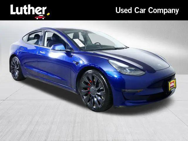 2022 Tesla Model 3 Performance Dual Motor All-Wheel Drive for sale in Brooklyn Park, MN