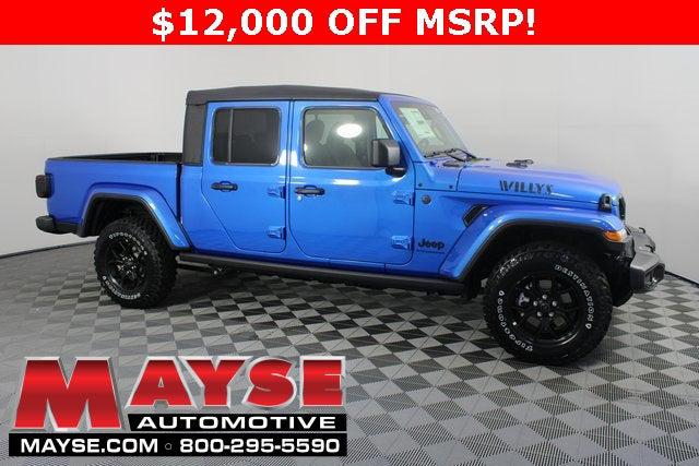 2025 Jeep Gladiator GLADIATOR WILLYS 4X4 2025 Jeep Gladiator GLADIATOR WILLYS 4X4