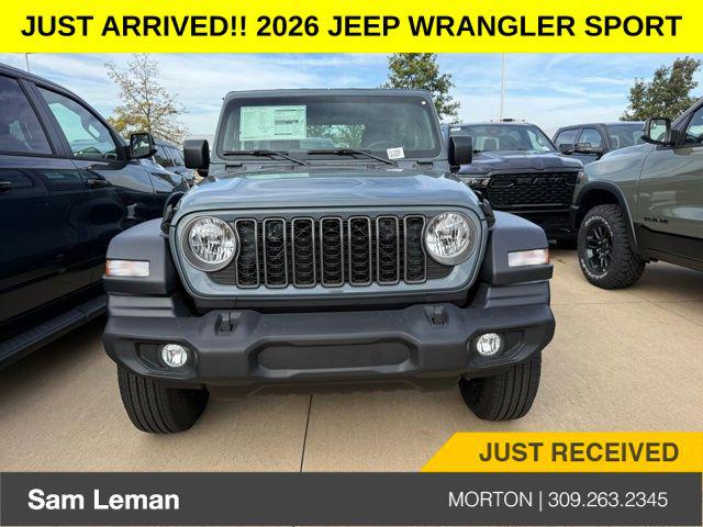 2026 Jeep Wrangler WRANGLER 2-DOOR SPORT 2026 Jeep Wrangler WRANGLER 2-DOOR SPORT