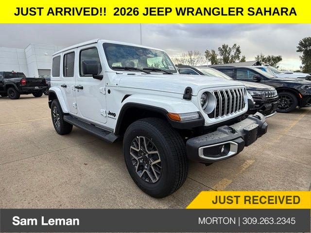 2026 Jeep Wrangler WRANGLER 4-DOOR SAHARA 2026 Jeep Wrangler WRANGLER 4-DOOR SAHARA