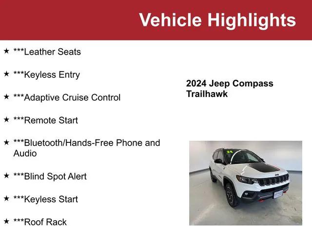 2024 Jeep Compass Trailhawk 4x4 2024 Jeep Compass Trailhawk 4x4