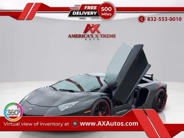 2017 Lamborghini Aventador LP740-4S for sale in Houston, TX