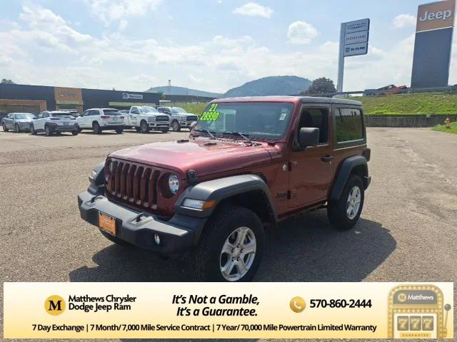 2021 Jeep Wrangler Sport S 4X4