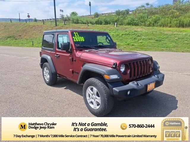 2021 Jeep Wrangler Sport S 4X4