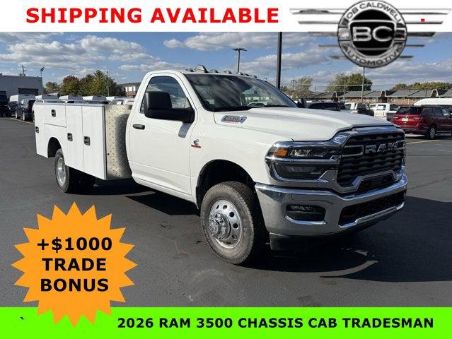 2026 RAM Ram 3500 Chassis Cab RAM 3500 TRADESMAN CHASSIS REGULAR CAB 4X4 84 CA 2026 RAM Ram 3500 Chassis Cab RAM 3500 TRADESMAN CHASSIS REGULAR CAB 4X4 84 CA