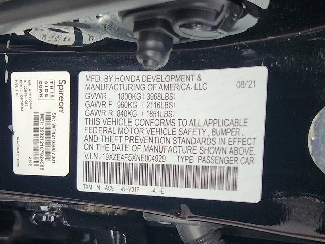 2022 Honda Insight EX