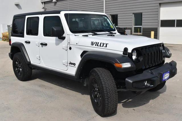 2023 Jeep Wrangler 4-Door Willys Sport 4x4 2023 Jeep Wrangler 4-Door Willys Sport 4x4
