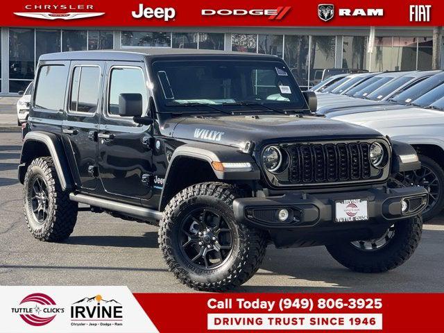 2025 Jeep Wrangler 4xe WRANGLER 4-DOOR WILLYS 4xe