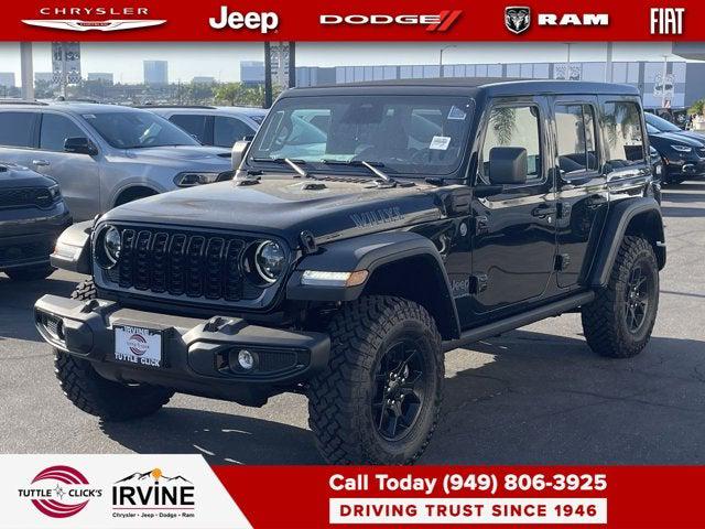 2025 Jeep Wrangler 4xe WRANGLER 4-DOOR WILLYS 4xe