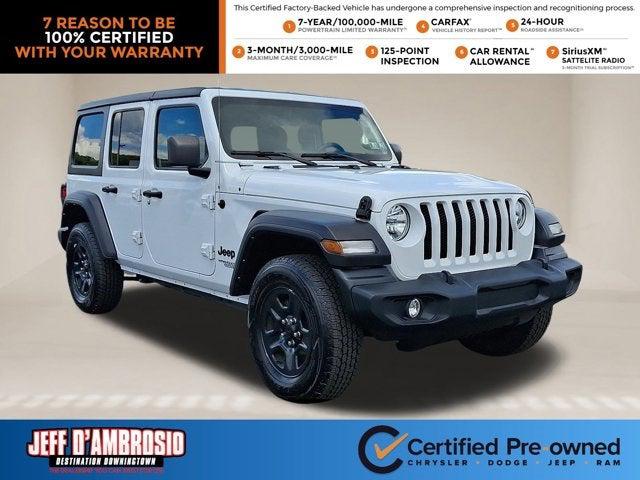 2021 Jeep Wrangler Unlimited Sport 4x4 2021 Jeep Wrangler Unlimited Sport 4x4