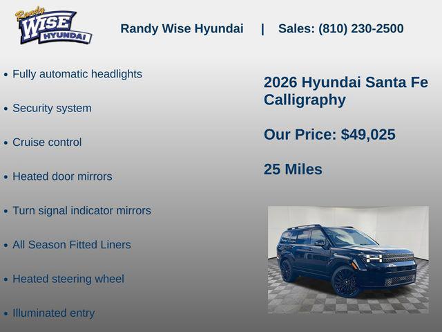 2026 Hyundai Santa Fe Calligraphy