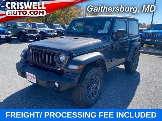 2026 Jeep Wrangler WRANGLER 2-DOOR SPORT S 2026 Jeep Wrangler WRANGLER 2-DOOR SPORT S